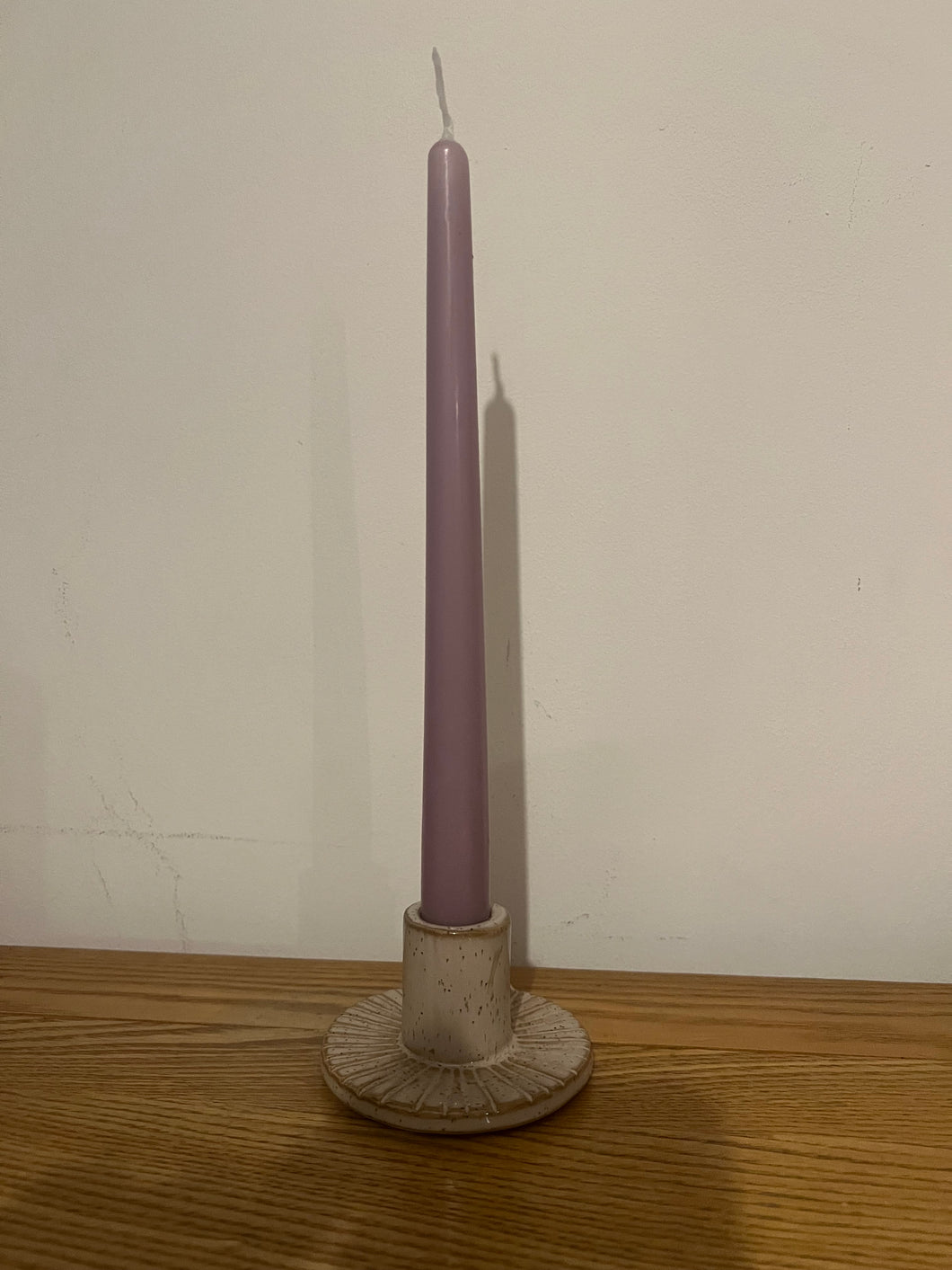 Tapered Candle 250x23mm Lilac - Per Piece