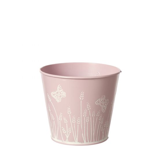 Layla Lined Pot - Pink - 13cm