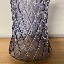 Load image into Gallery viewer, Diamond Vase Lilac 19.5 x 12cm
