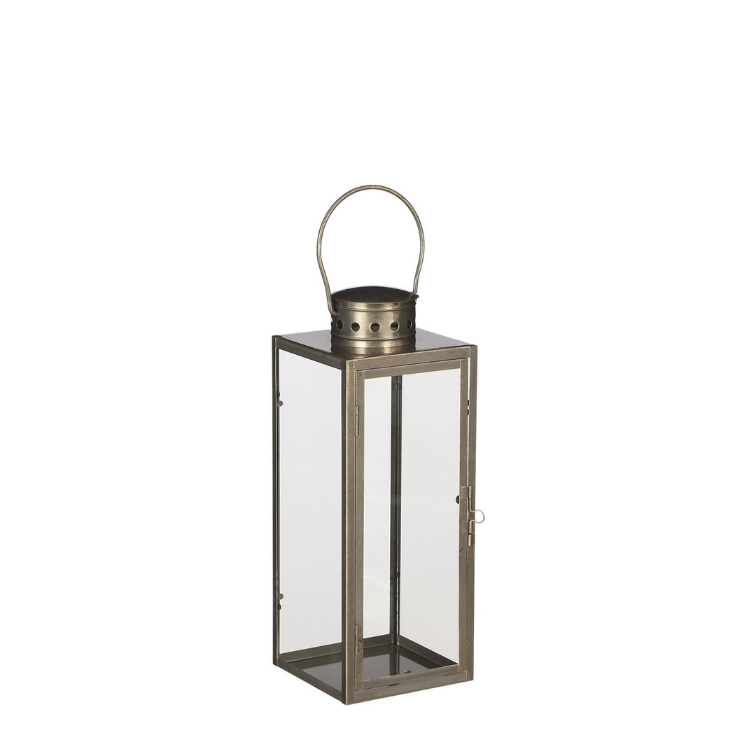 Lantern Arzilla Gold - 34.5 x 13.5 x 13cm