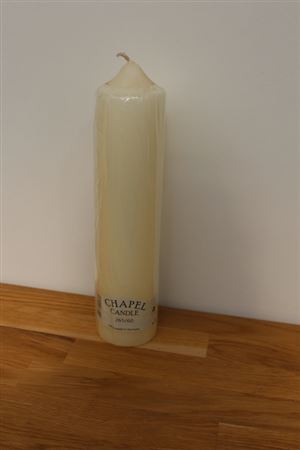 Chapel Candle 265 X 60mm Ivory