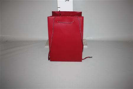 Flower Hand Tied / Gift Bag 25 x 18cm Dark Red