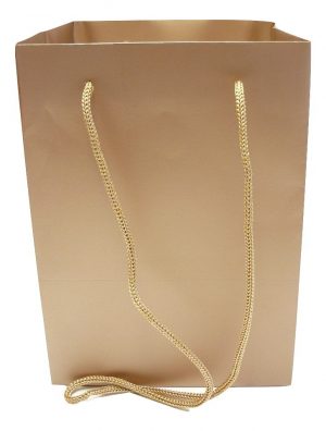 Flower Hand Tied / Gift Bag 25 x 18cm Rose Gold