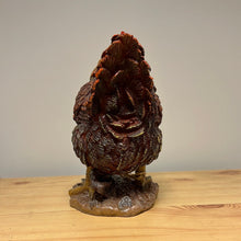Load image into Gallery viewer, Decorative Hen Standing 20 x 18x 11cm - Brown
