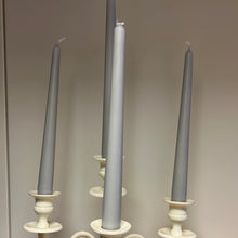 Load image into Gallery viewer, Tapered Candle 250x23mm Silver Grey- Per Piece
