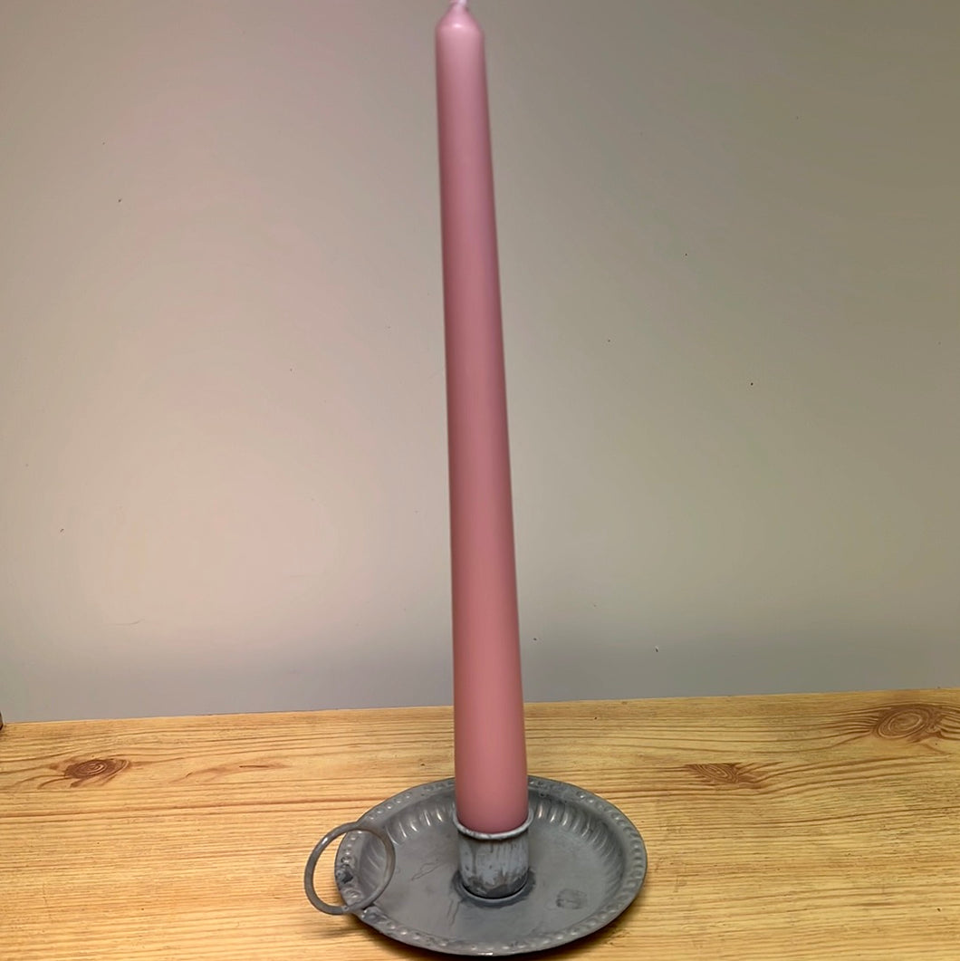 Tapered Candle 250x23mm Antique Rose - Per Piece