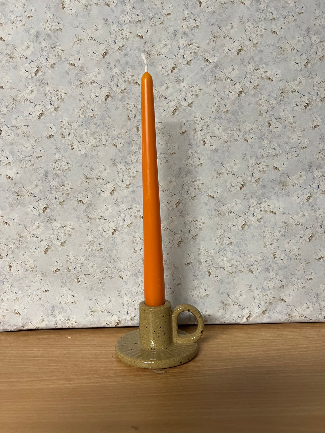 Tapered Candle 250x23mm Saffron - Per Piece