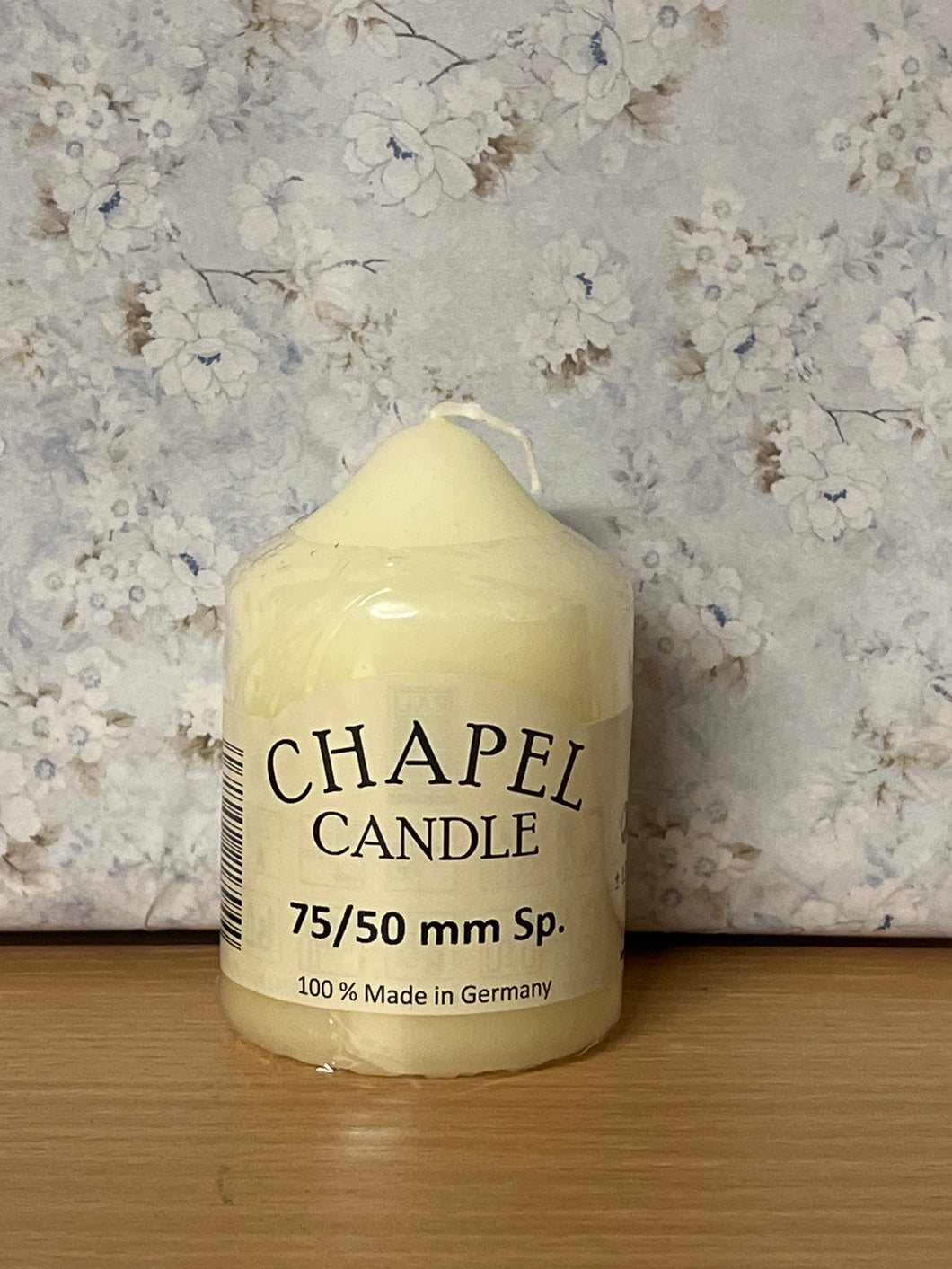 Chapel Candle 75x50mm Ivory