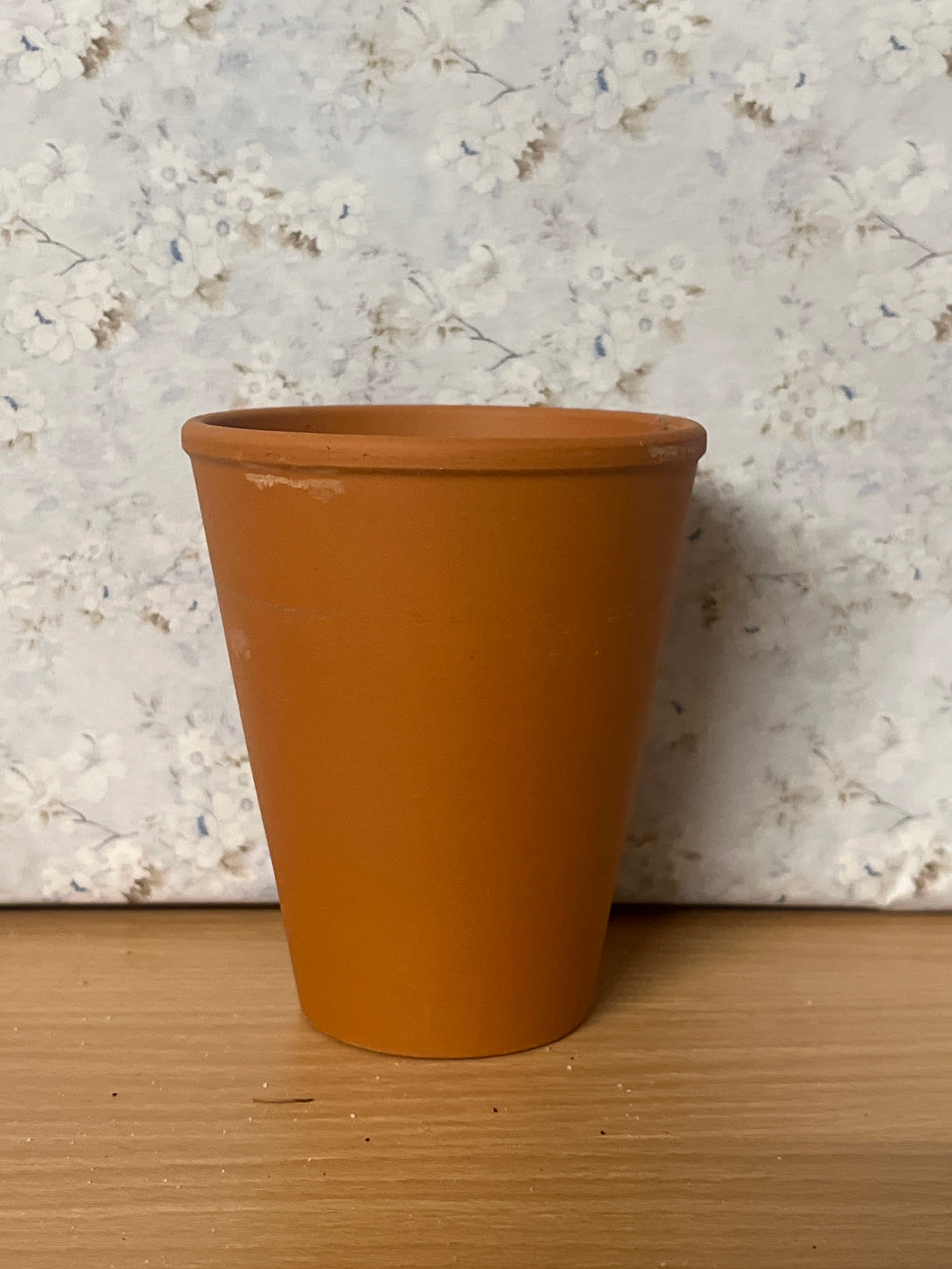 Terracotta Long Tom Pot 11 x 9cm