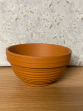 Load image into Gallery viewer, Terracotta Ribbed Bowl Without A Hole 13 x 7cm - RB13
