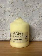 Load image into Gallery viewer, Chapel Candle 100x70mm Ivory
