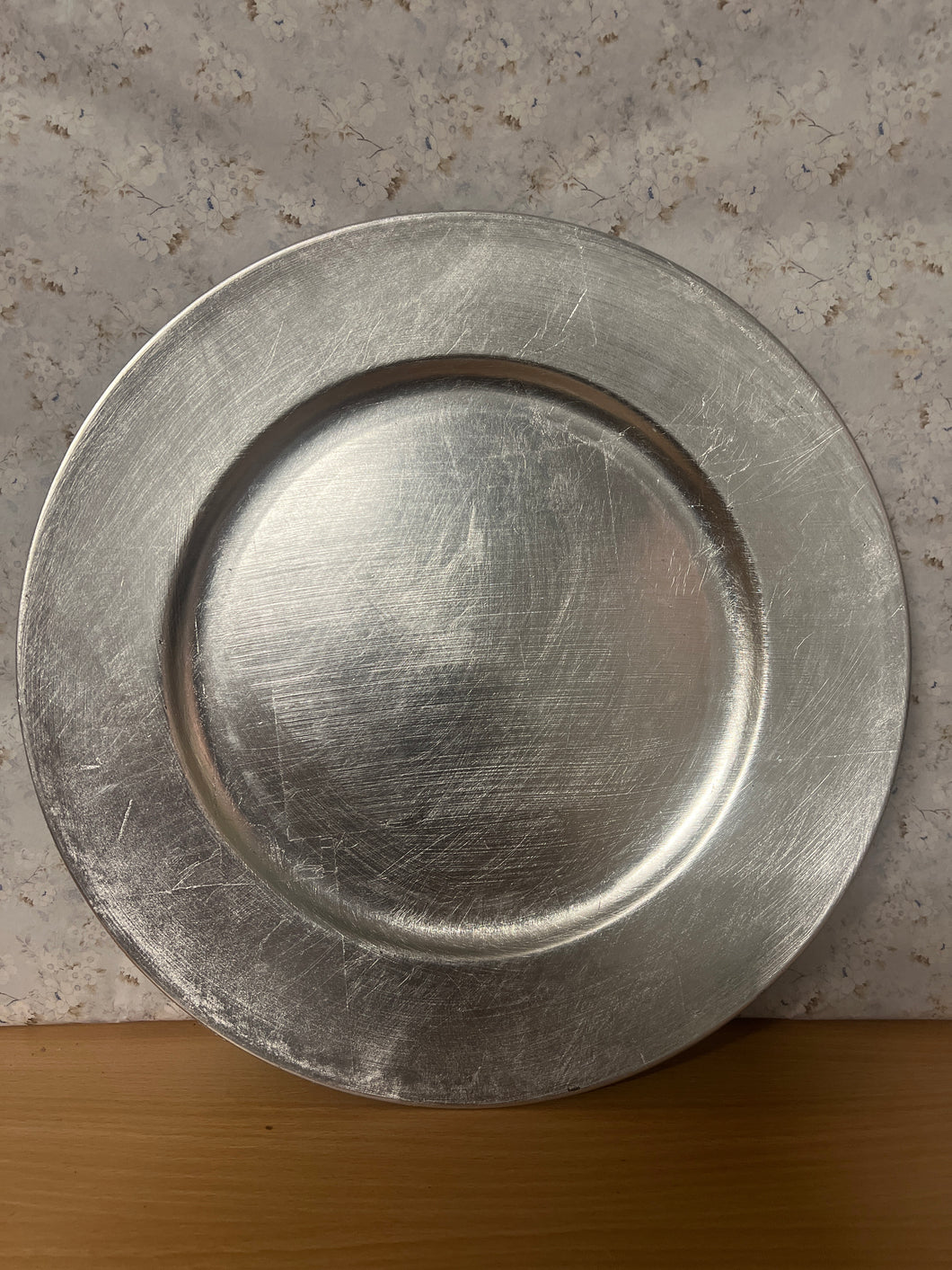 Decorative Plates Silver - D33cm