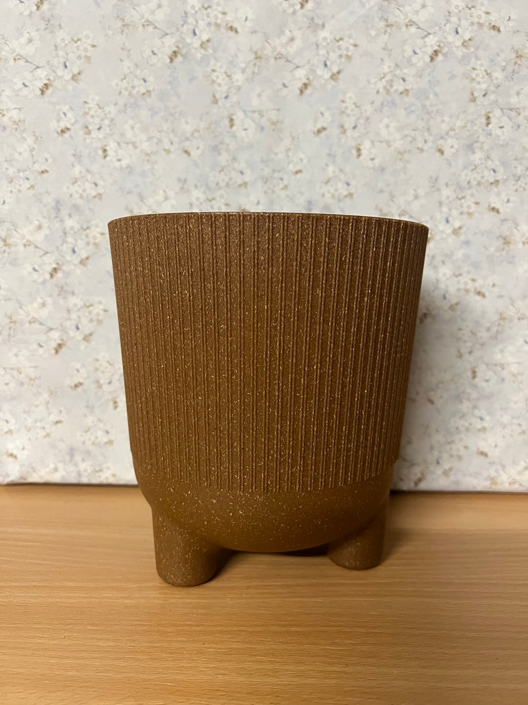 Pot Cortado 17.5 x 16cm Brown