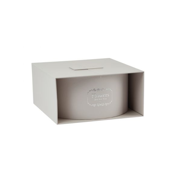 Alice Lined Surprise Box - Grey