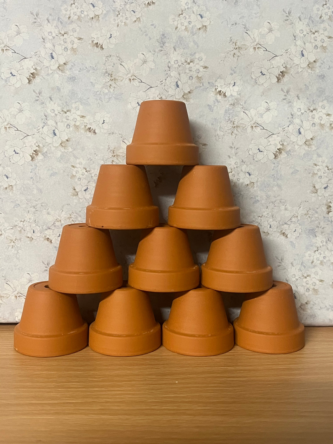 Terracotta Flower Pots 4.7 x 4cm (Pack of 10) - F5