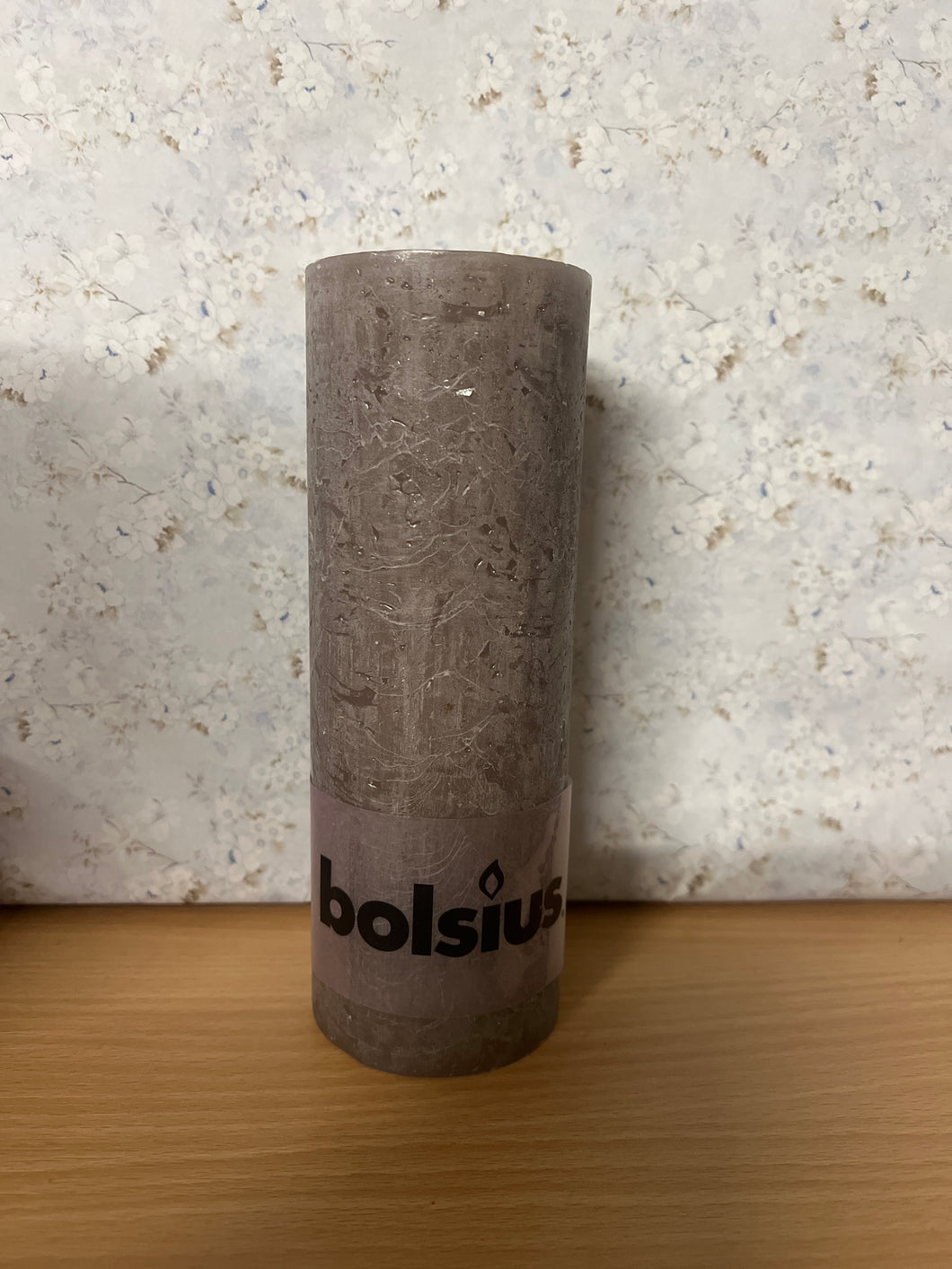 Bolsius Pillar Candle 190x68mm Taupe