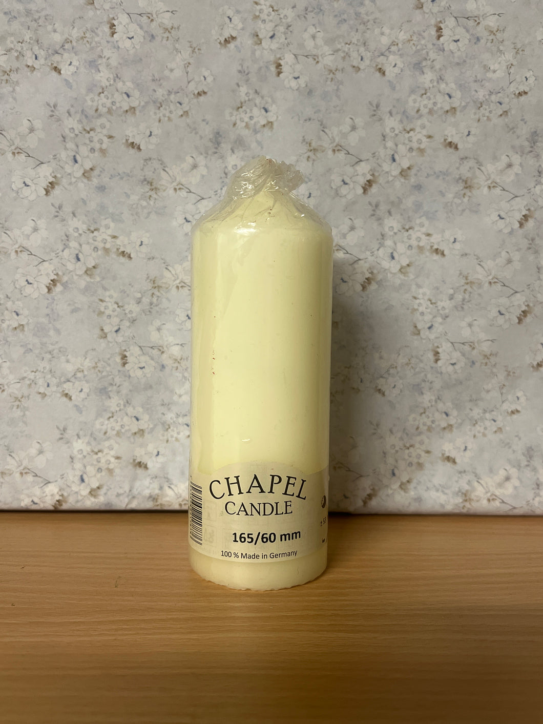 Chapel Candle 165x60mm Ivory