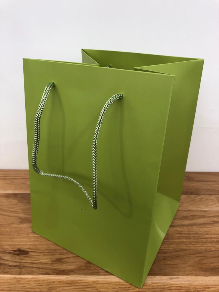 Flower Hand Tied / Gift Bag 25 x 18cm Sage