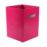 Flower Hand Tied Gift Box 24x18 Pearlised Hot Pink