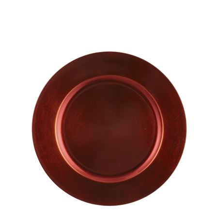 Decorative Plates Red - D33cm