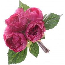 Load image into Gallery viewer, Peony Bush Cerise 6 Heads 30cm
