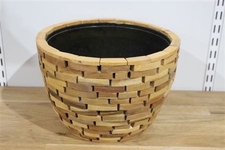 Pot Leuca Brick Natural 21x15cm