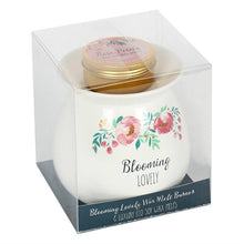 Load image into Gallery viewer, Wax Melt Burner Gift Set - Blooming Lovely
