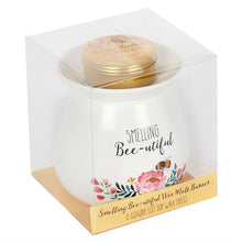 Load image into Gallery viewer, Wax Melt Burner Gift Set - Smelling Bee-utifil
