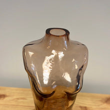 Load image into Gallery viewer, Silhoutte Female Glass Vase 24.5 x 13.5 x 9.5cm - Pink
