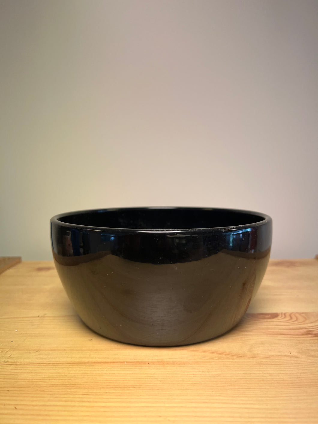 Ceramic Bowl 18.5 x 9cm Black