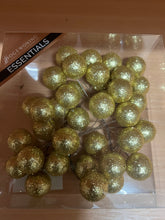 Load image into Gallery viewer, Glitter Balls On Wire In Box 9cm - Gold
