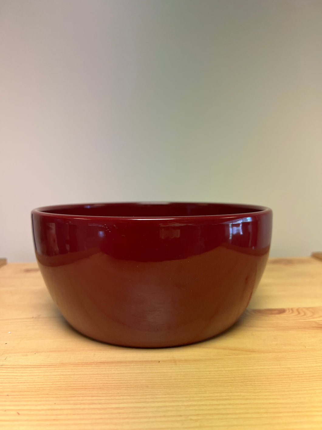 Ceramic Bowl 18.5 x 9cm Bordeaux